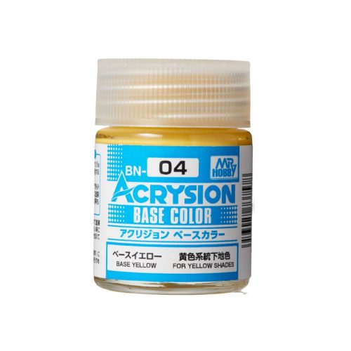 Acrysion Base Color Paint (18 ml) Base Yellow BN-04
