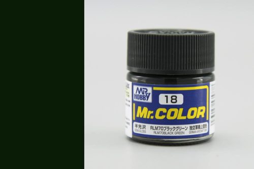 Mr. Color Paint C-018 RLM70 Black Green (10ml)
