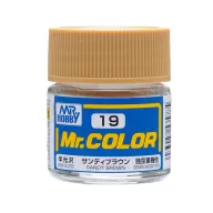Mr. Color Paint C-019 Sandy Brown (10ml)