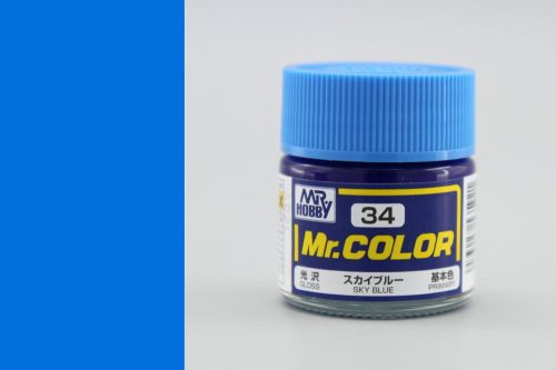 Mr. Color Paint C-034 Sky Blue (10ml)