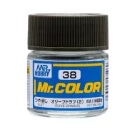 Mr. Color Paint C-038 Olive Drab (2) (10ml)