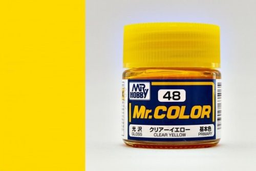 Mr. Color Paint C-048 Clear Yellow (10ml)
