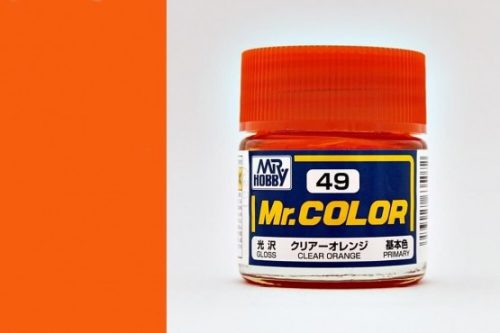 Mr. Color Paint C-049 Clear Orange (10ml)