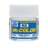Mr. Color Paint C-062 Flat White (10ml)
