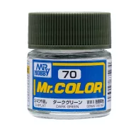 Mr. Color Paint C-070 Dark Green (10ml)