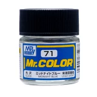Mr. Color Paint C-071 Midnight Blue (10ml)
