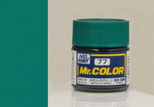 Mr. Color Paint C-077 Metallic Green (10ml)