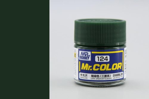 Mr. Color Paint C-124 Dark Green (Mitsubishi) (10ml)