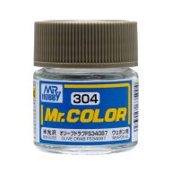 Mr. Color Paint C-304 Olive Drab FS34087 (10ml)