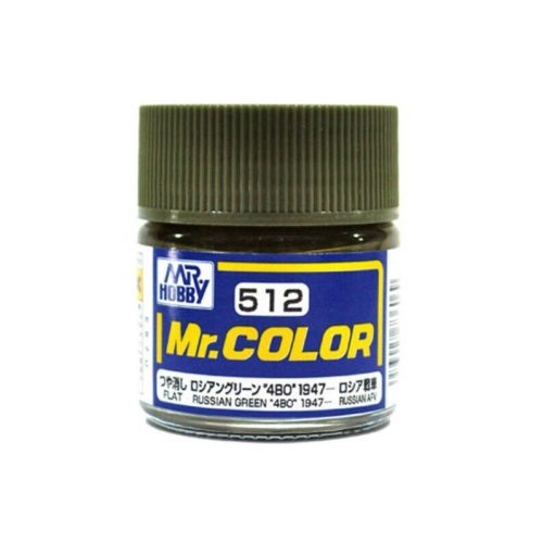 Mr. Color Paint C-512 Russian Green "4BO" 1947- (10ml)