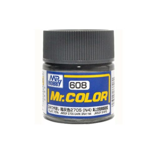Mr. Color Paint C-608 JMSDF 2705 Dark Gray N4 (10ml)