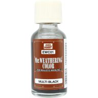  Mr. Weathering Color Multi Black Panel Line & Washing (40ml) EWC-01