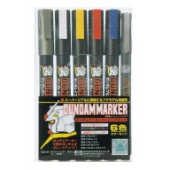 Gundam Marker Set Basic 6 Color GMS-105