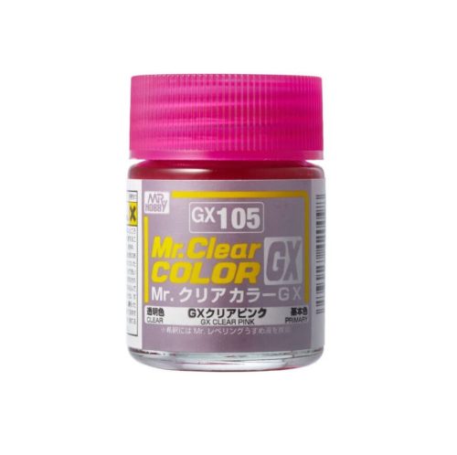 Mr. Color GX Paint (18 ml) Clear Pink GX-105
