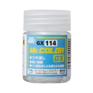 Mr. Color GX Paint (18 ml) Super Smooth Clear Flat GX-114