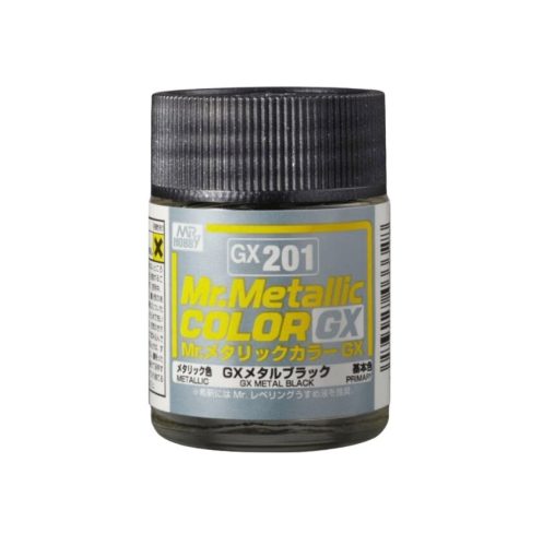 Mr. Color GX (18 ml) Metal Black GX-201