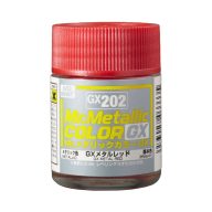 Mr. Color GX Paint (18 ml) Metal Red GX-202