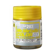Mr. Color GX Paint (18 ml) Metal Yellow GX-203