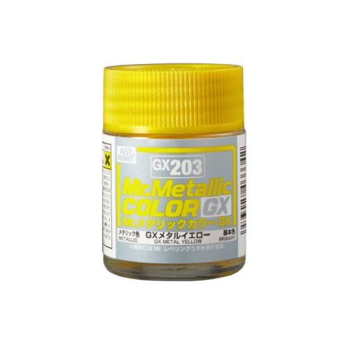 Mr. Color GX Paint-203 (18 ml) Metal Yellow