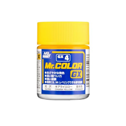 Mr. Color GX Paint (18 ml) Chiara Yellow GX-4
