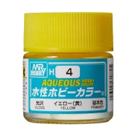 Aqueous Hobby Color Paint (10 ml) Yellow H-004