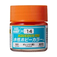 Aqueous Hobby Color Paint (10 ml) Orange H-014