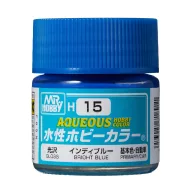 Aqueous Hobby Color Paint (10 ml) Bright Blue H-015