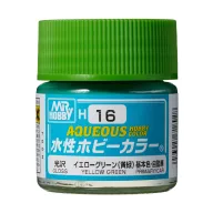 Aqueous Hobby Color Paint (10 ml) Yellow Green H-016