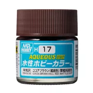 Aqueous Hobby Color Paint (10 ml) Cocoa Brown H-017