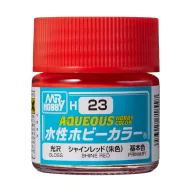 Aqueous Hobby Color Paint (10 ml) Shine Red H-023