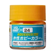 Aqueous Hobby Color Paint (10 ml) Orange Yellow H-024