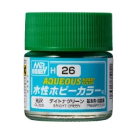 Aqueous Hobby Color Paint (10 ml) Brigth Green H-026