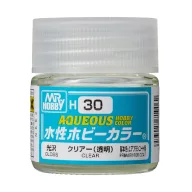 Aqueous Hobby Color Paint (10 ml) Clear H-030
