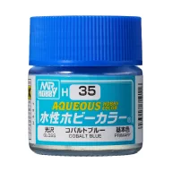 Aqueous Hobby Color Paint (10 ml) Cobalt Blue H-035