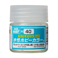 Aqueous Hobby Color Paint (10 ml) Flat Base H-040