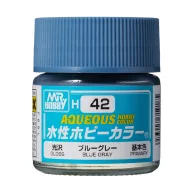 Aqueous Hobby Color Paint (10 ml) Blue Gray H-042
