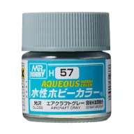 Aqueous Hobby Color Paint (10 ml) Aircraft Gray H-057