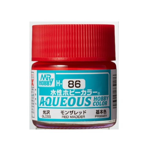 Aqueous Hobby Color Paint (10 ml) Red Madder H-086