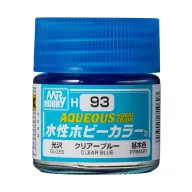 Aqueous Hobby Color Paint (10 ml) Clear Blue H-093