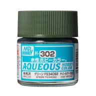 Aqueous Hobby Color Paint (10 ml) Green FS 34092 H-302