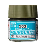 Aqueous Hobby Color Paint (10 ml) Green FS 34102 H-303