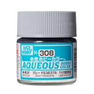 Aqueous Hobby Color Paint (10 ml) Gray FS 36375 H-308