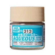 Aqueous Hobby Color Paint (10 ml) Yellow FS 33531 H-313