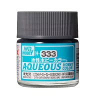   Aqueous Hobby Color Paint (10 ml) Extra Dark Seagray BS381C/640 H-333
