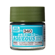 Aqueous Hobby Color Paint (10 ml) Field Green FS34097 H-340