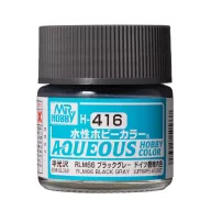 Aqueous Hobby Color Paint (10 ml) RLM 66 Black Gray H-416
