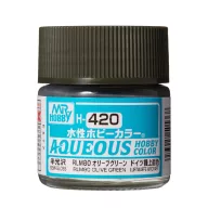 Aqueous Hobby Color Paint (10 ml) RLM80 Olive Green H-420