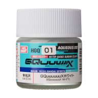  AQUEOUS GUNDAM COLOR (10ml) GQuuuuuuX WHITE  (HGQ-01)