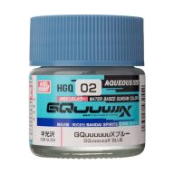  AQUEOUS GUNDAM COLOR (10ml) GQuuuuuuX BLUE  (HGQ-02)