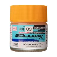  AQUEOUS GUNDAM COLOR (10ml) GQuuuuuuX YELLOW  (HGQ-03)
